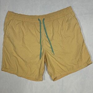 J. Crew Swim Trunks Yellow Mens XL